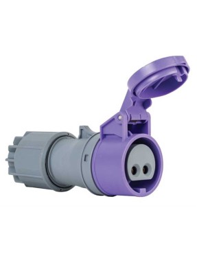 Mete Enerji 406431V 2X16A 24V IP44 Uzatma Prizi Vidalı Bağlantı 24 V