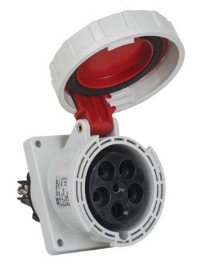 Mete Enerji T120146 5X63A IP67 Makine Prizi Eğik Gövdeli 380-415 V