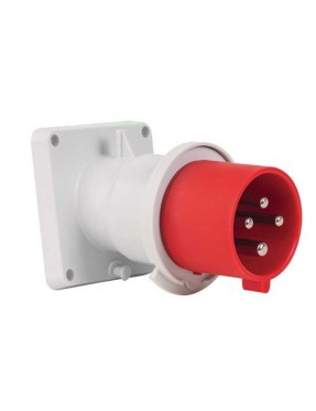 Mete Enerji T27407V 4X32A IP44 Makine Fişi Eğik Gövdeli Vidalı Bağlantı 380-415 V