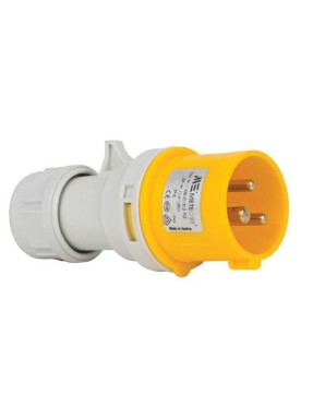Mete Enerji 406125V 3X32A IP44 Düz Fiş 110V 4H Vidalı Bağlantı 110 V