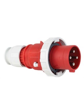 Mete Enerji T210034 4X63A IP67 Düz Fiş 380-415 V