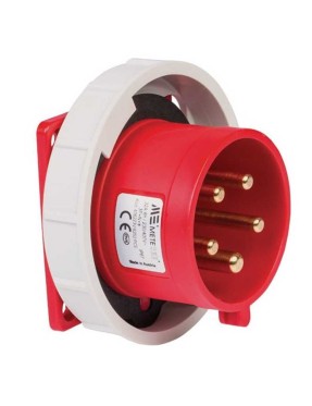 Mete Enerji 406223V 5X32A IP67 Makine Fişi -Düz- Vidalı Bağlantı 380-415 V
