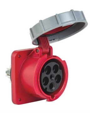 Mete Enerji 406536 5X63A IP67 Makine Prizi -Düz- 380-415 V
