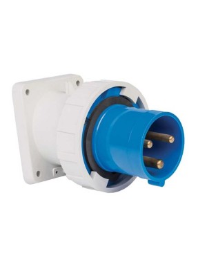 Mete Enerji T27417 3X63A IP67 Makine Fişi Eğik Gövdeli 220 V