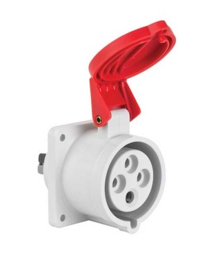 Mete Enerji T13710 4X32A IP44 Makine Prizi Düz 380-415 V