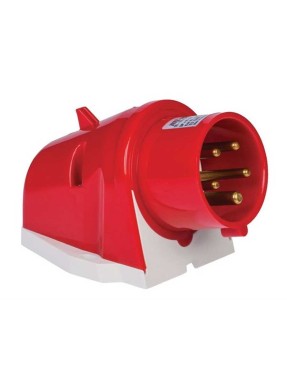 Mete Enerji T242001 5X16A IP44 Duvar Fişi Eğik Gövdeli 380-415 V