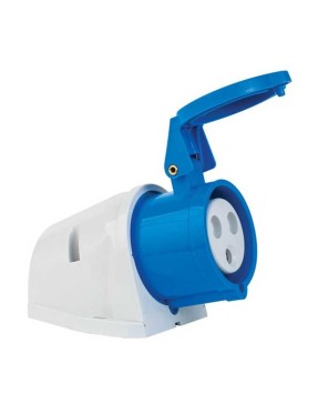 Mete Enerji T11919 3X32A IP44 Duvar Prizi Eğik Gövdeli 220 V