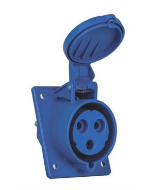Mete Enerji 406513 3X32A IP44 Makine Prizi Eğik Gövdeli 220 V