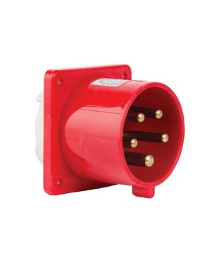Mete Enerji T282002V 5X32A IP44 Makine Fişi -Düz-(Vidalı Bağlantılı ) 380-415 V