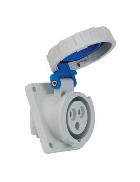 Mete Enerji T12826V 3X16A IP67 Makine Prizi Eğik Vidalı Bağlantı 220 V
