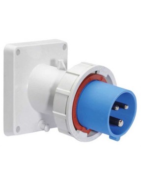 Mete Enerji T27283V 3X16A IP67 Makine Fişi Eğik Vidalı Bağlantı 220 V