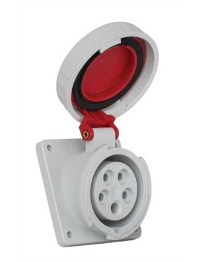 Mete Enerji T120139V 5X16A IP67 Makine Prizi Eğik Vidalı Bağlantı 380-415 V