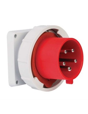 Mete Enerji T28067V 5X32A IP67 Makine Fişi Düz Vidalı Bağlantı 380-415 V