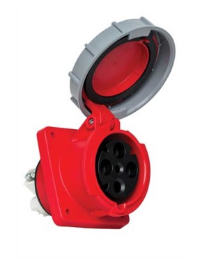 Mete Enerji 406531 4X63A IP67 Makine Prizi Eğik Gövdeli 380-415 V