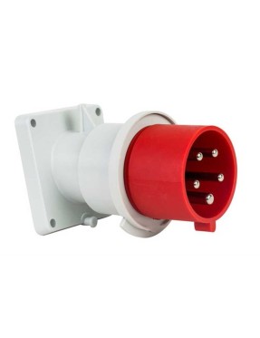 Mete Enerji T27409V 5X32A IP44 Makine Fişi Eğik Gövdeli Vidalı Bağlantı 380-415 V