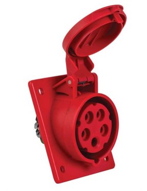 Mete Enerji 406509 5X16A IP44 Makine Prizi Eğik Gövdeli 380-415 V
