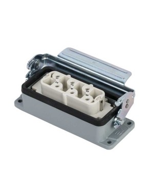Mete Enerji 403566S 6X35A Çoklu Makine Prizi (Tek Metal Mandallı) 400-690 V