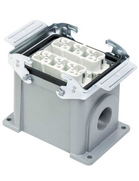 Mete Enerji 403183S 12X35A Çoklu Duvar Prizi (Çift Gırıslı) Metal Man 400-690 V