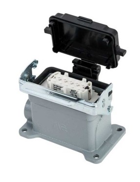 Mete Enerji 403712S 10X16A Çoklu Duvar Prizi (Tek Met.MandallıMen.Kapak) 400 V