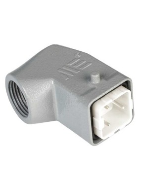 Mete Enerji 403259 3X10A Eğik Fiş (Arka Girişli) (Rakorsuz) 250 V