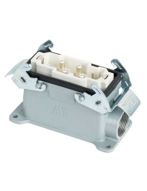 Mete Enerji 403426S 4/2X80/16A Çoklu Duvar Fişi Metal Mandallı 400-830 V