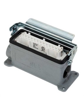 Mete Enerji 403550S 24X16A Duvar Priz Çift Girişli (Tek Metal Mandallı) 400 V