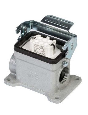Mete Enerji 403098S 6X16A Çoklu Duvar Prizi Çift Girişli Metal Mandal 400 V