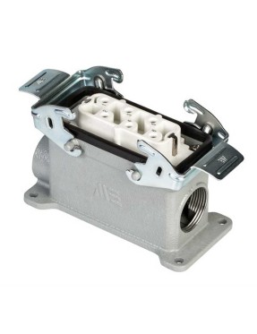 Mete Enerji 403108S 6X35A Çoklu Duvar Prizi (Çift Gırıs) Metal Mandallı 400-690 V