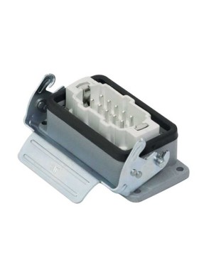 Mete Enerji 403507S 10X16A Çoklu Makine Fişi (Tek Metal Mandallı) 400 V
