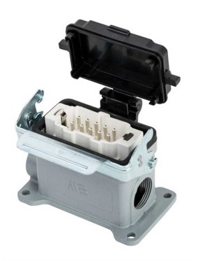 Mete Enerji 403715S 10X16A Çoklu Duv Fiş Çift Girişli (Tek.Met.MandallıMen.Kapaklı 400 V