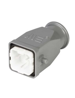 Mete Enerji 403265 3X10A Fiş (Arka Girişli) (Rakorsuz) 250 V