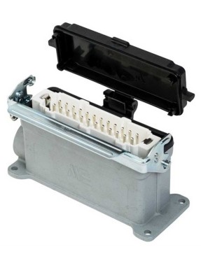Mete Enerji 403733S 24X16A Çoklu Duvar Fişi (Tek Met.MandallıMen.Kapak) 400 V