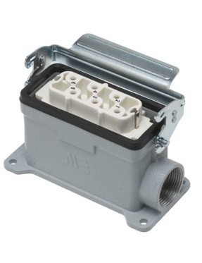 Mete Enerji 403568S 6X35A Çoklu Duvar Prizi (Tek Metal Mandallı) 400-690 V
