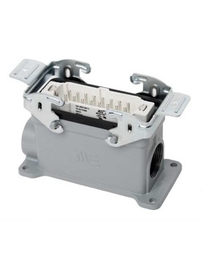 Mete Enerji 403039S 16X16A Duvar Fişi -Çift Gırıslı- Metal Mandallı 400 V