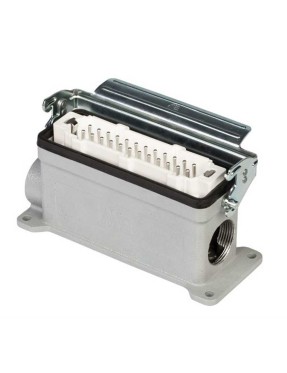 Mete Enerji 403551S 24X16A Duvar Fişi Çift Girişli (Tek Metal Mandallı) 400 V