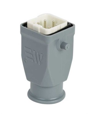 Mete Enerji 403074 5X10A Fiş (Arka Girişli) (Rakorsuz) 250 V
