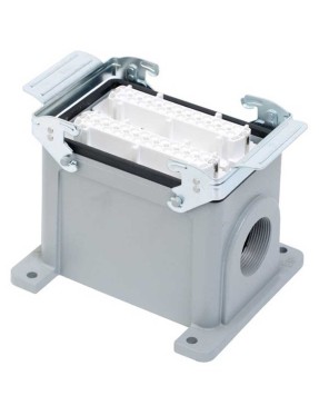Mete Enerji 403087S 48X16A Duvar Prizi (Çift Girişli) Metal Mandallı 400 V