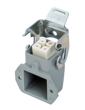 Mete Enerji 403274S 4X10A Çoklu Eğik Makine Prizi (Arka Girişli) 250 V