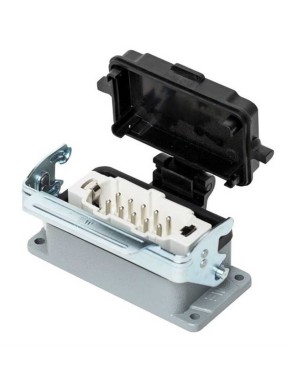 Mete Enerji 403711S 10X16A Çoklu Makine Fişi (Tek Met.MandallıMen.Kapak) 400 V