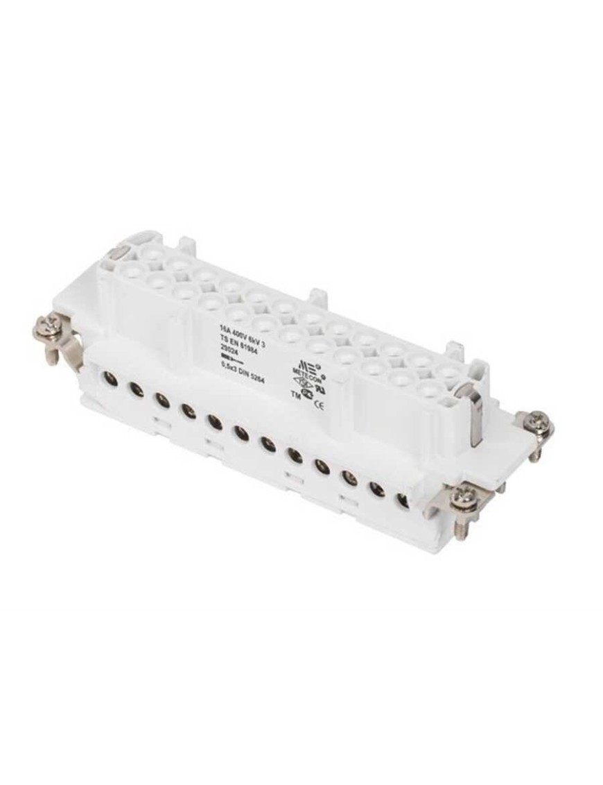 Mete Enerji 29028 48X16A Çoklu Priz Çekirdek Montajlı (Vidalı Bağlantı) 400 V METE ENERJİ 29028 48x16A. ÇOKLU PRİZ ÇEKİRDEK MONTAJLI (VİDALI BAĞLANTI) 400 V