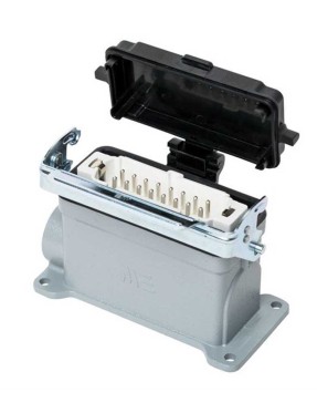 Mete Enerji 403723S 16X16A Çoklu Duvar Fişi (Tek Met.MandallıMen.Kapak) 400 V