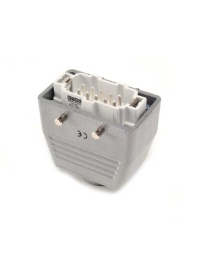 Emas EBM10FU30 Metal 10 Kontak Uzatma Tipi Fiş 16A Üstten Girişli