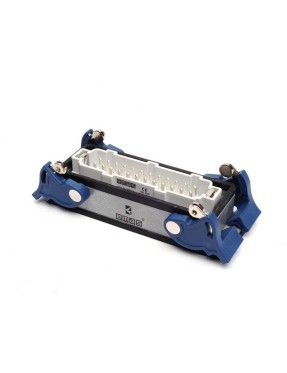 Emas EBM24FM44 Metal 24 Kontak Makine Tipi Fiş 16A Alttan Girişli 4 Mandallı