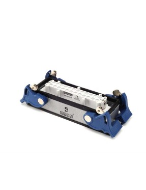Emas EBM24PM44 Metal 24 Kontak Makine Tipi Priz 16A Alttan Girişli 4 Mandallı