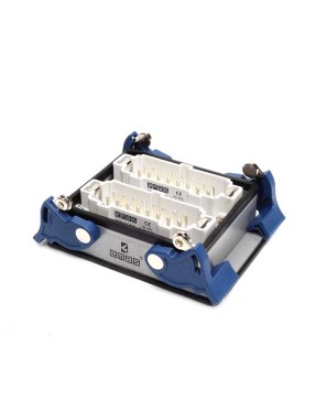 Emas EBM32FM44 Metal 32 Kontak Makine Tipi Fiş 16A Alttan Girişli 4 Mandallı