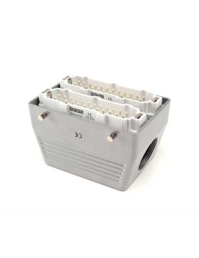 Emas EBM48FU10 Metal 48 Kontak Uzatma Tipi Fiş 16A Yandan Girişli