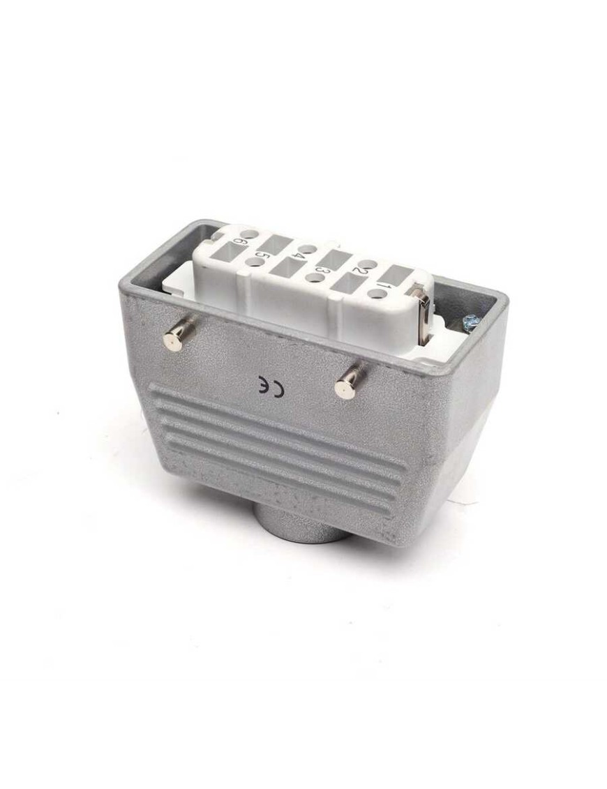 Emas EBM606PU30 Metal 6 Kontak Uzatma Tipi Priz 35A Üstten Girişli Emas Ebm606Pu30 6 Kontaklı 35A Uzatma Priz Üstten Girişli
