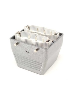 Emas EBM612FU30 Metal 12 Kontak Uzatma Tipi Fiş 35A Üstten Girişli