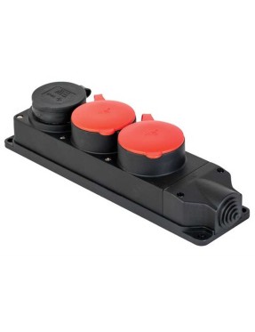 Mete Enerji 401051 3X25A 2 Ad. / 1X16A 1 Ad. Üçlü Grup Priz 220-415 V