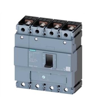 Siemens Sentron 3VM1225-4EE42-0AA0 Termik Manyetik Şalter 250A 4 Kutuplu 36kA TM220 Termik Ayar 175-250A Manyetik Ayar 2500A